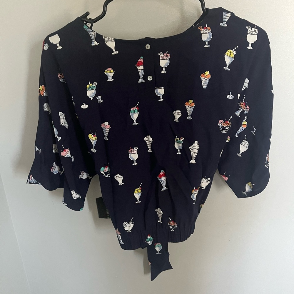 NWT Zara ice cream top - Picture 2 of 5